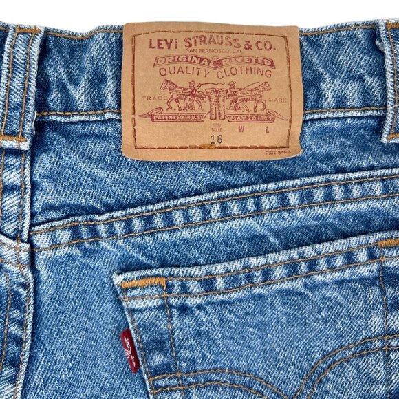 Vintage Y2K Levis 515 Jeans Mens Lower Rise Bootcut Red Tab - Picture 5 of 13